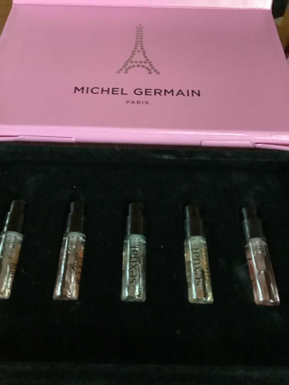 MICHEL GERMAIN perfume set of 5